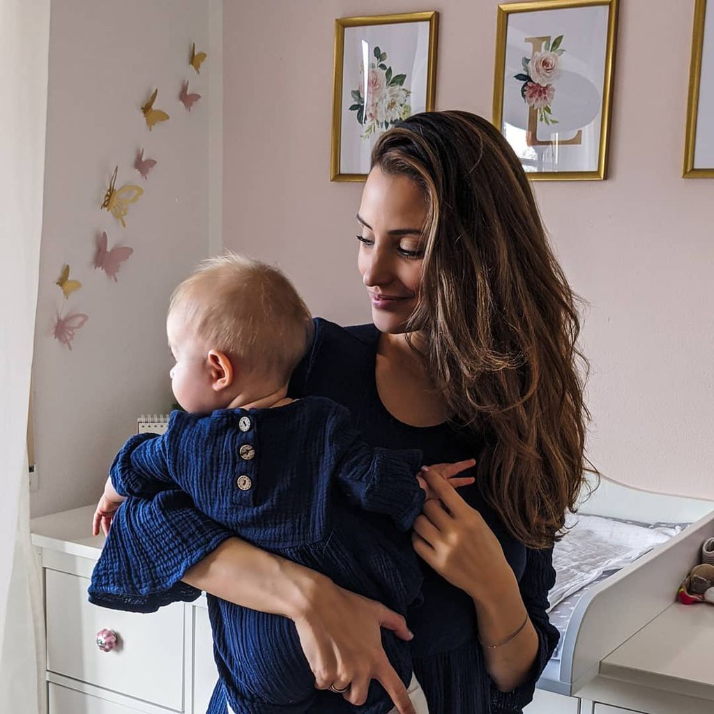Nadine Menz mit ihrer Tochter Lia