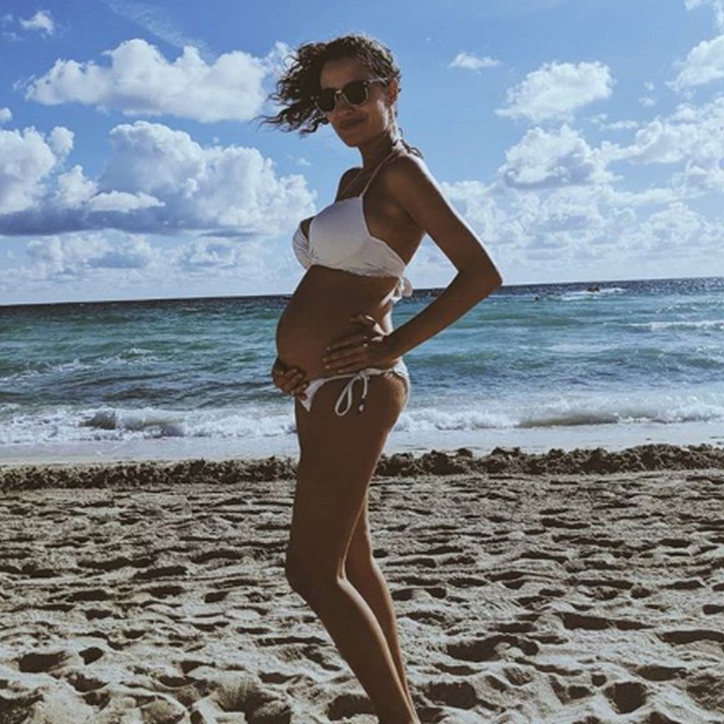 Nadine Menz im Miami-Urlaub