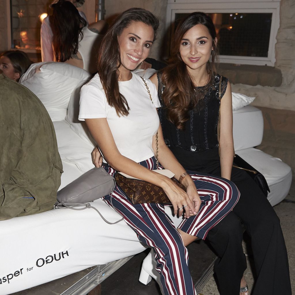 Nadine Menz und Rona Özkan bei der Fashion Week, 2018 in Berlin