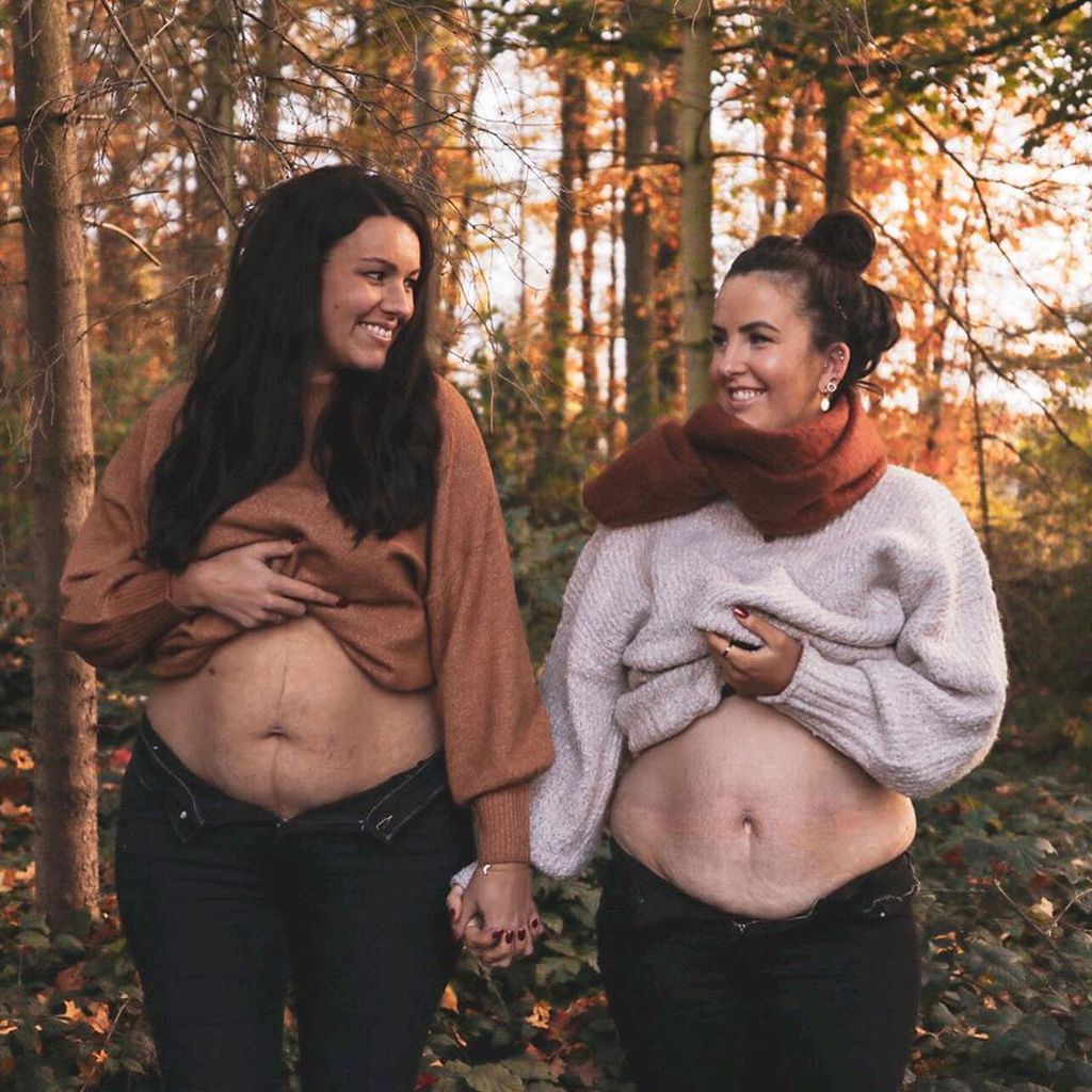 Nadine Niebrügge und Kimberly Devlin-Mania, November 2019