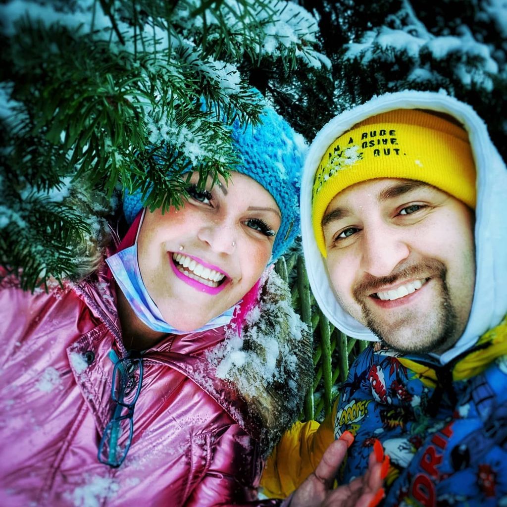 Nadine und Patrick Zucker im Dezember 2021