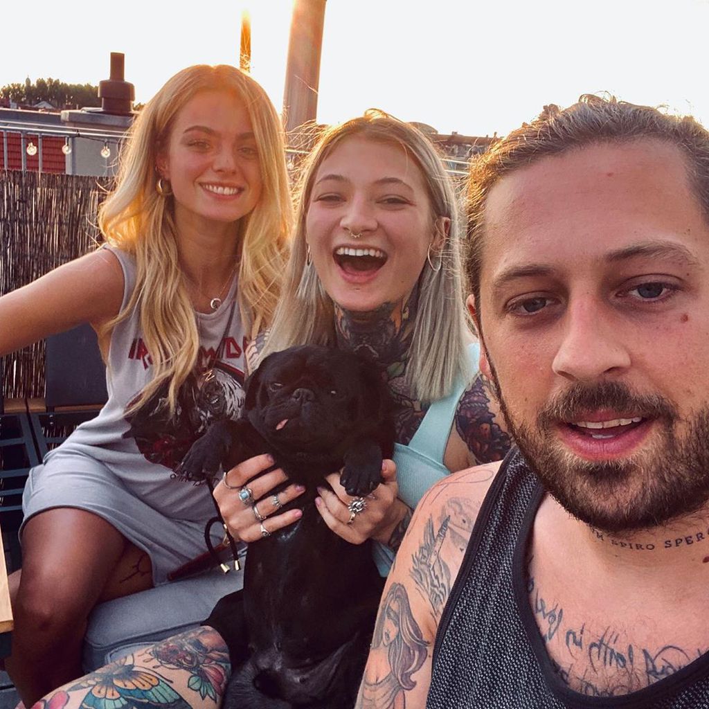 Nadine Wimmer, Mareike Lerch und Philipp Herder