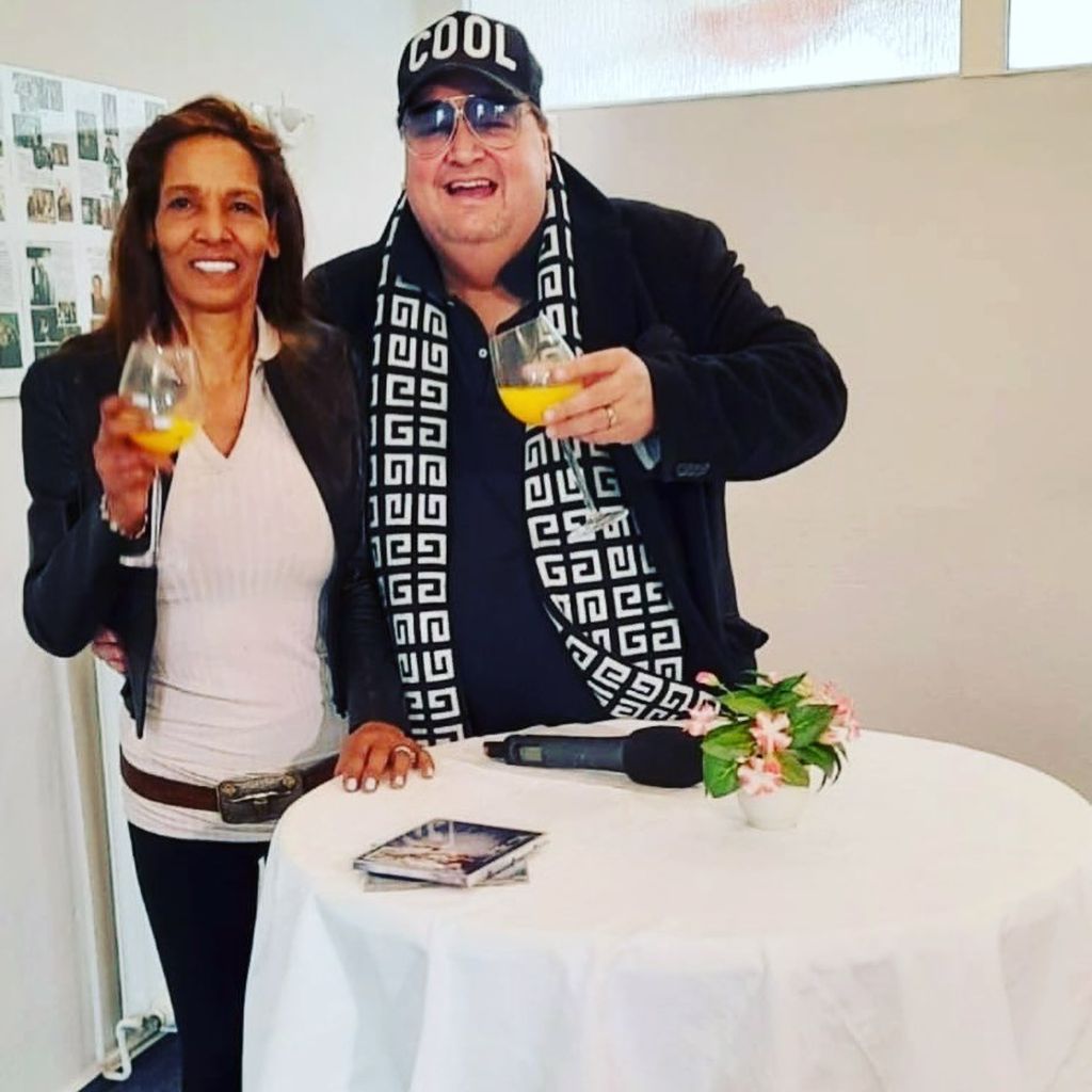 Nadja Abd el Farrag und Andreas Ellermann im April 2023