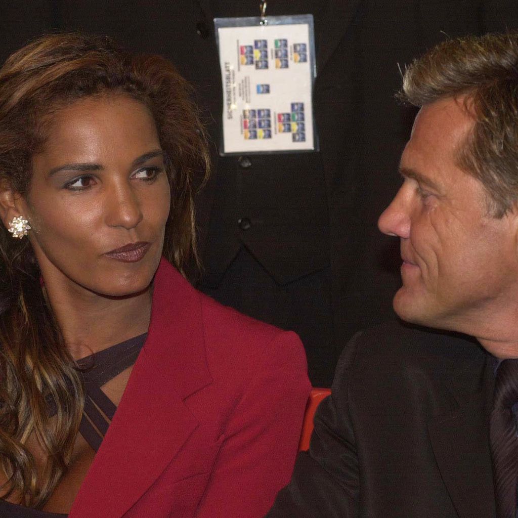 Nadja Abd el Farrag und Dieter Bohlen, 2000
