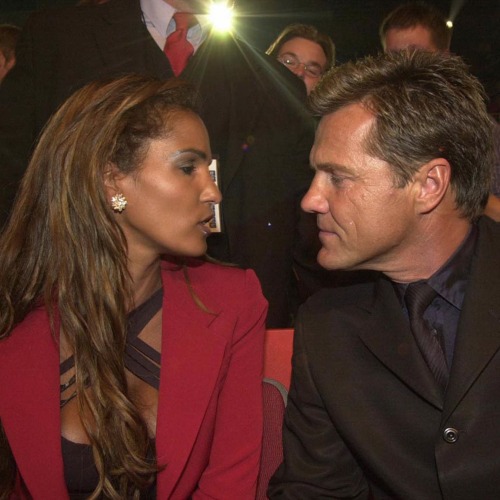 Nadja Abd el Farrag und Dieter Bohlen, 2000