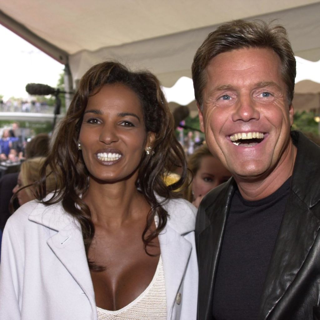 Nadja Abd el Farrag und Dieter Bohlen Anfang der 2000er-Jahre