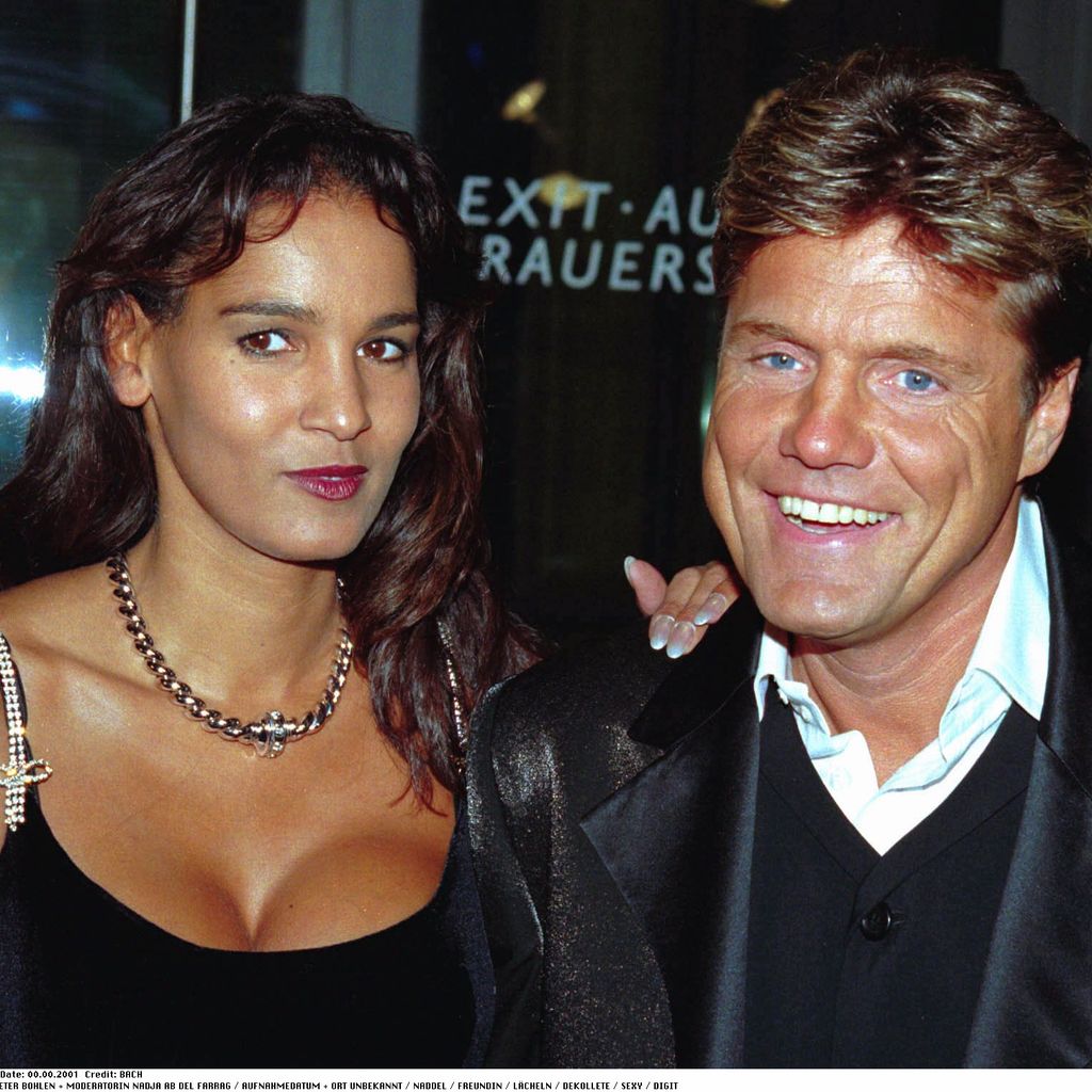 Nadja Abd el Farrag und Dieter Bohlen, 2001