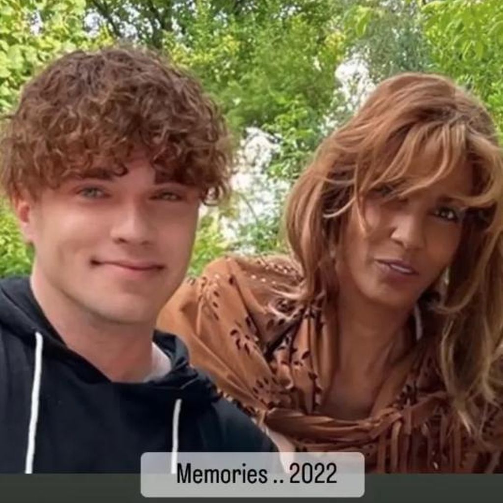 Nadja Abd el Farrag und ein Unbekannter, März 2023