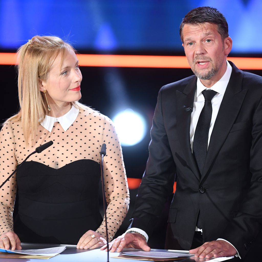 Nadja Uhl und Kai Wiesinger beim Bayerischen Fernsehpreis
