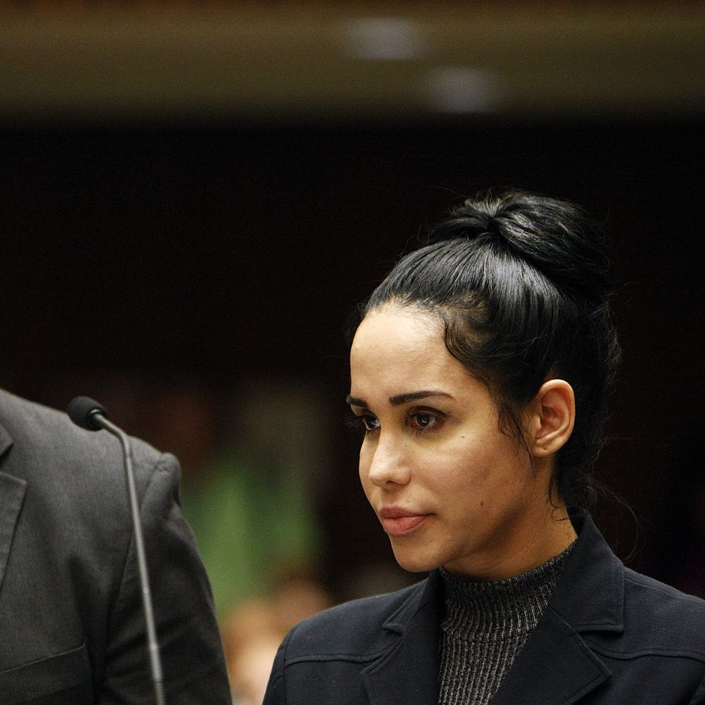 Nadya Suleman und ihr Anwalt vor Gericht in Los Angeles