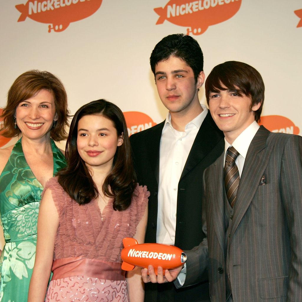 Nancy Sullivan, Miranda Cosgrove, Josh Peck, Drake Bell und Jonathan Goldstein 2006