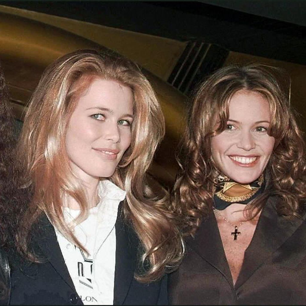 Naomi Campbell, Claudia Schiffer und Elle Macpherson im Jahr 1996