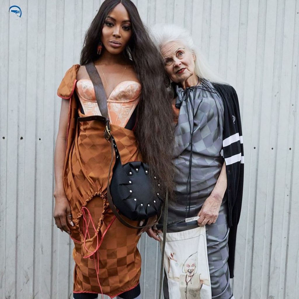 Naomi Campbell und Vivienne Westwood