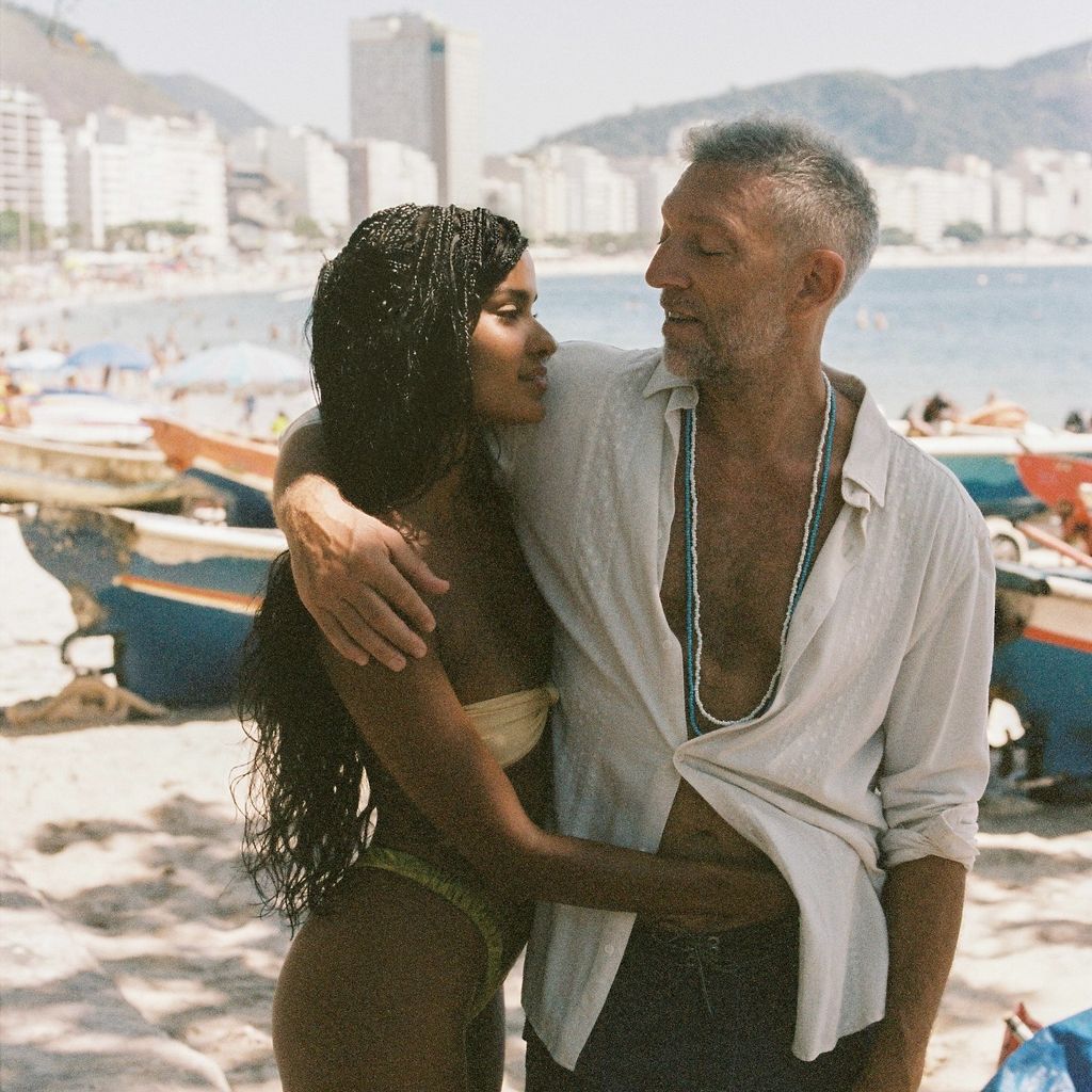 Narah Baptista und Vincent Cassel