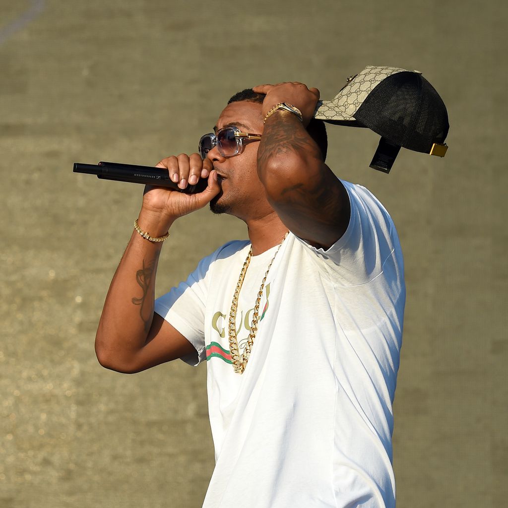 Rapper Nas beim Meadows Music and Arts Festival