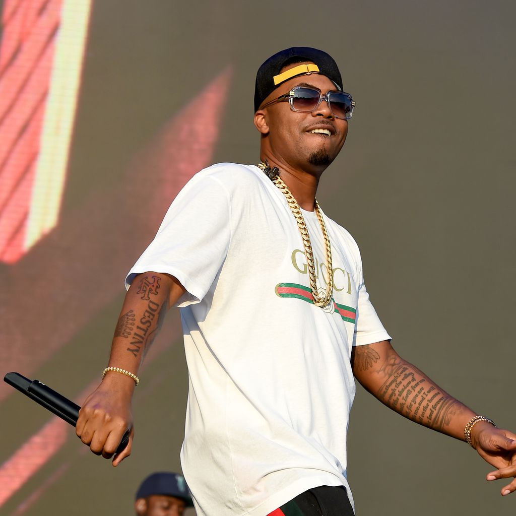 Rapper Nas beim Meadows Music and Arts Festival
