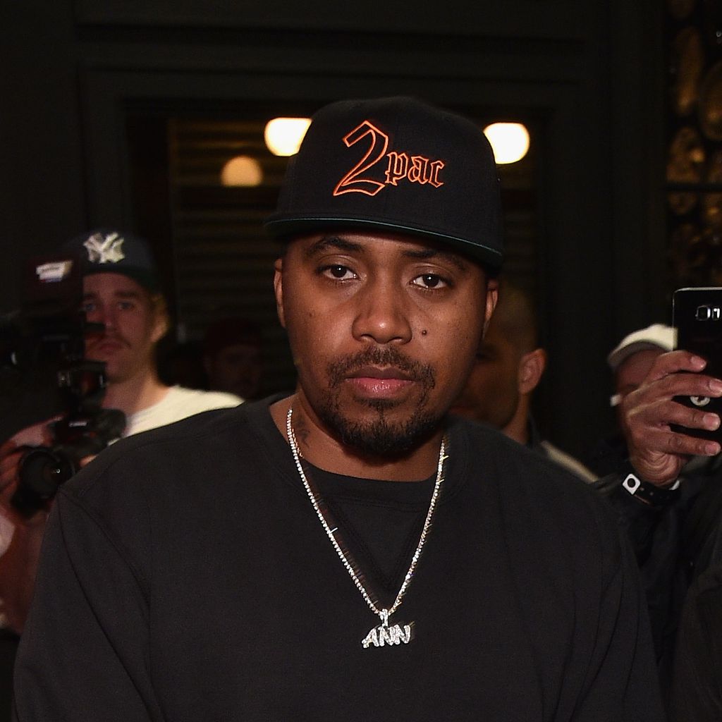Nas bei einem Event in New York, April 2017