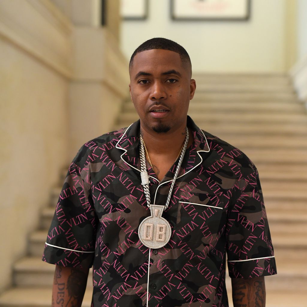 Nas bei der Paris Fashion Week, Juni 2018