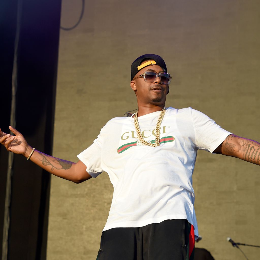Rapper Nas beim Meadows Music and Arts Festival