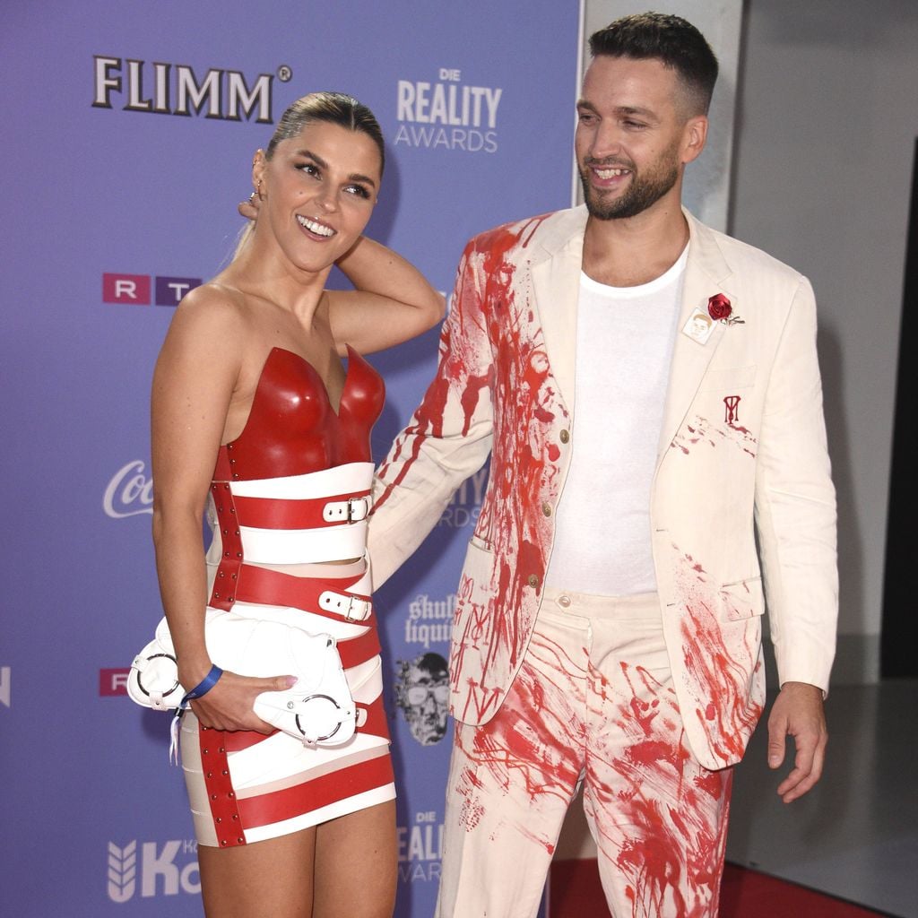 Nasrin Rapp und Josh Stodel bei den Reality Awards 2024 in den MMC Studios in Köln