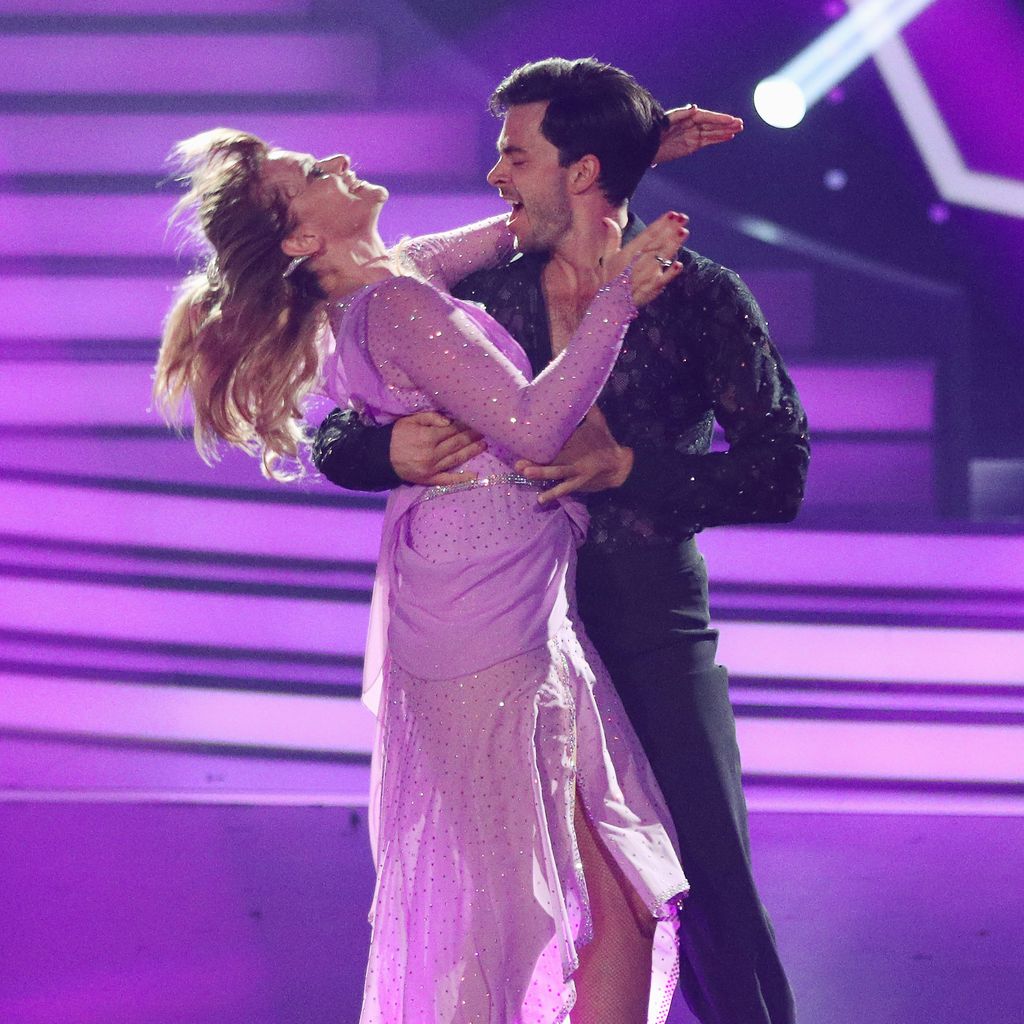Nastassja Kinski und Ilia Russo, 2016 bei "Let's Dance"
