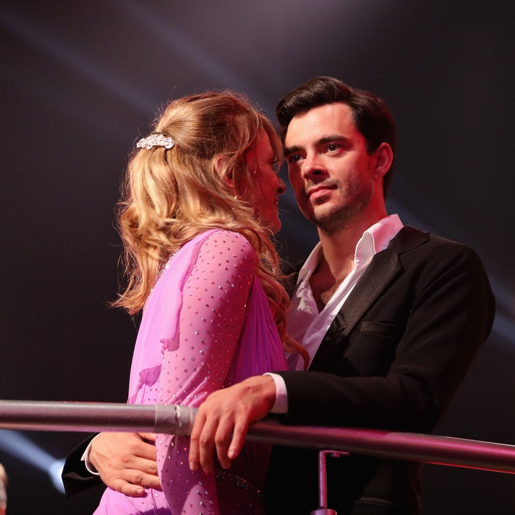 Nastassja Kinski und Ilia Russo bei "Let's Dance"