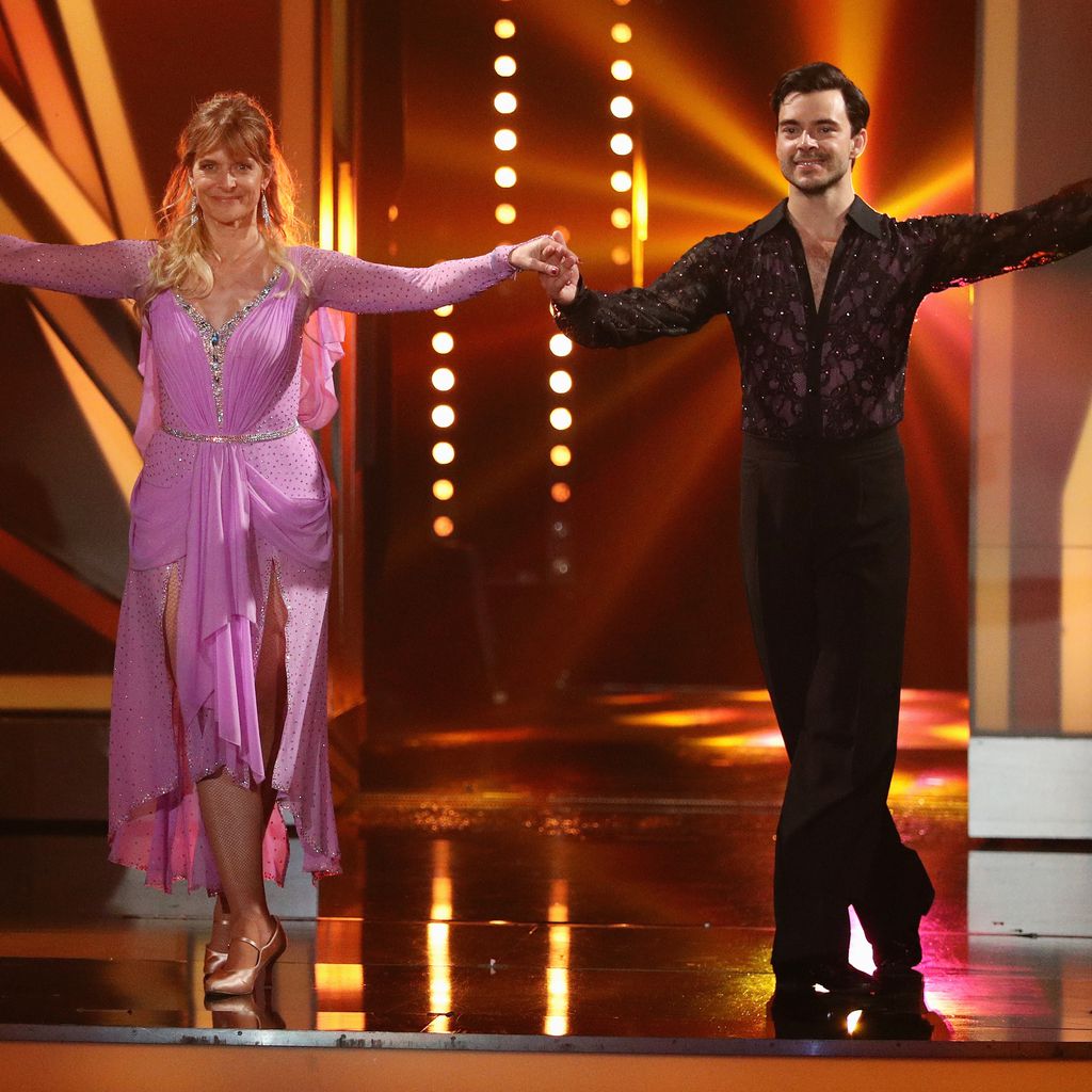 Nastassja Kinski und Ilia Russo bei "Let's Dance" 2016