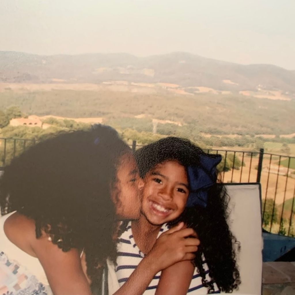 Natalia und Gianna Bryant