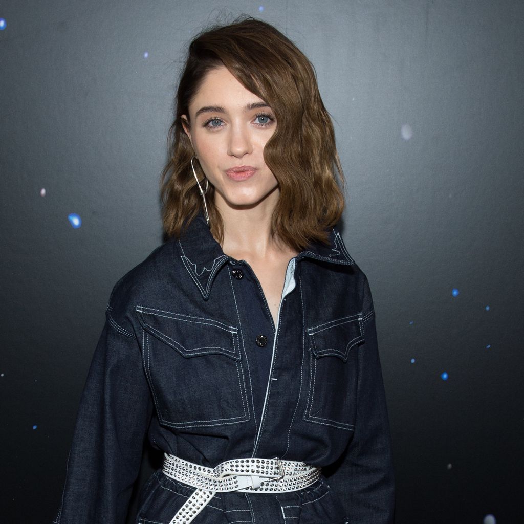 Natalia Dyer auf der New York Fashion Week 2018