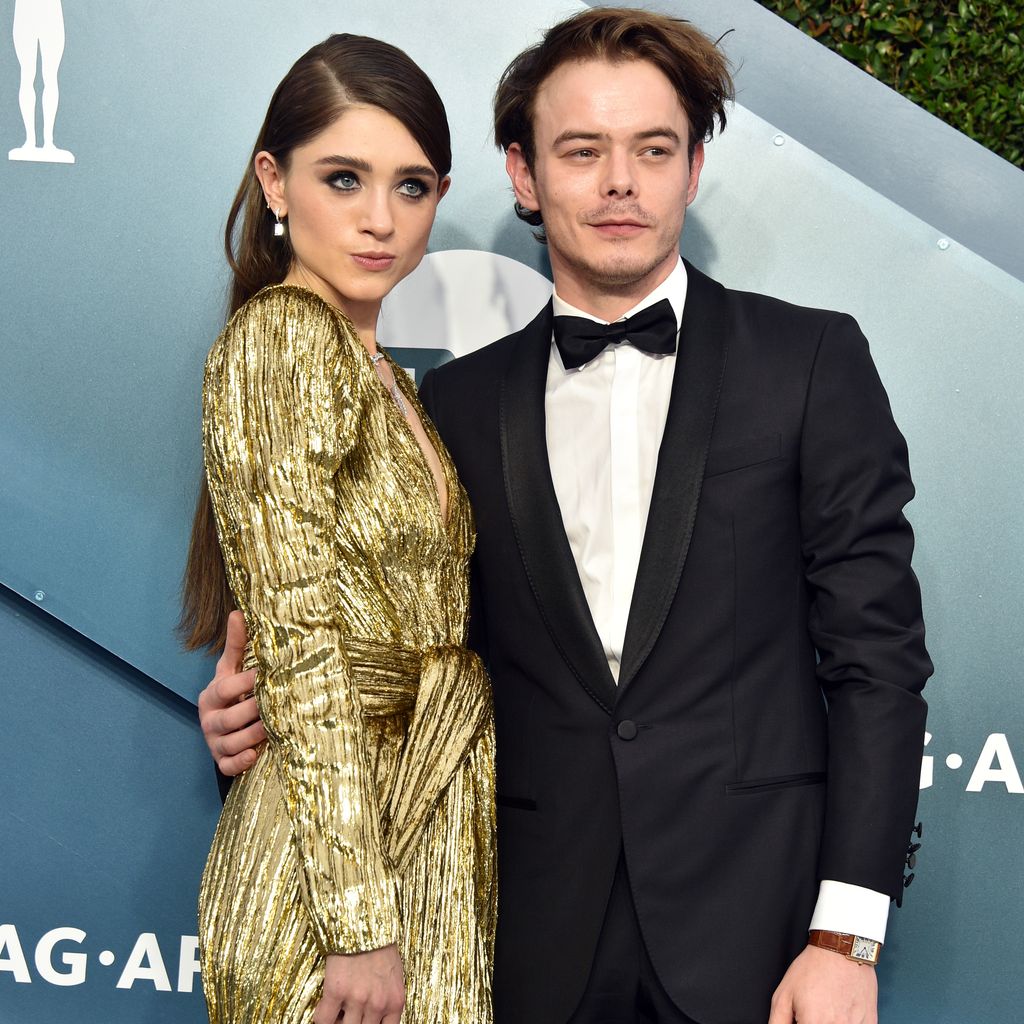 Natalia Dyer und Charlie Heaton im Januar 2020