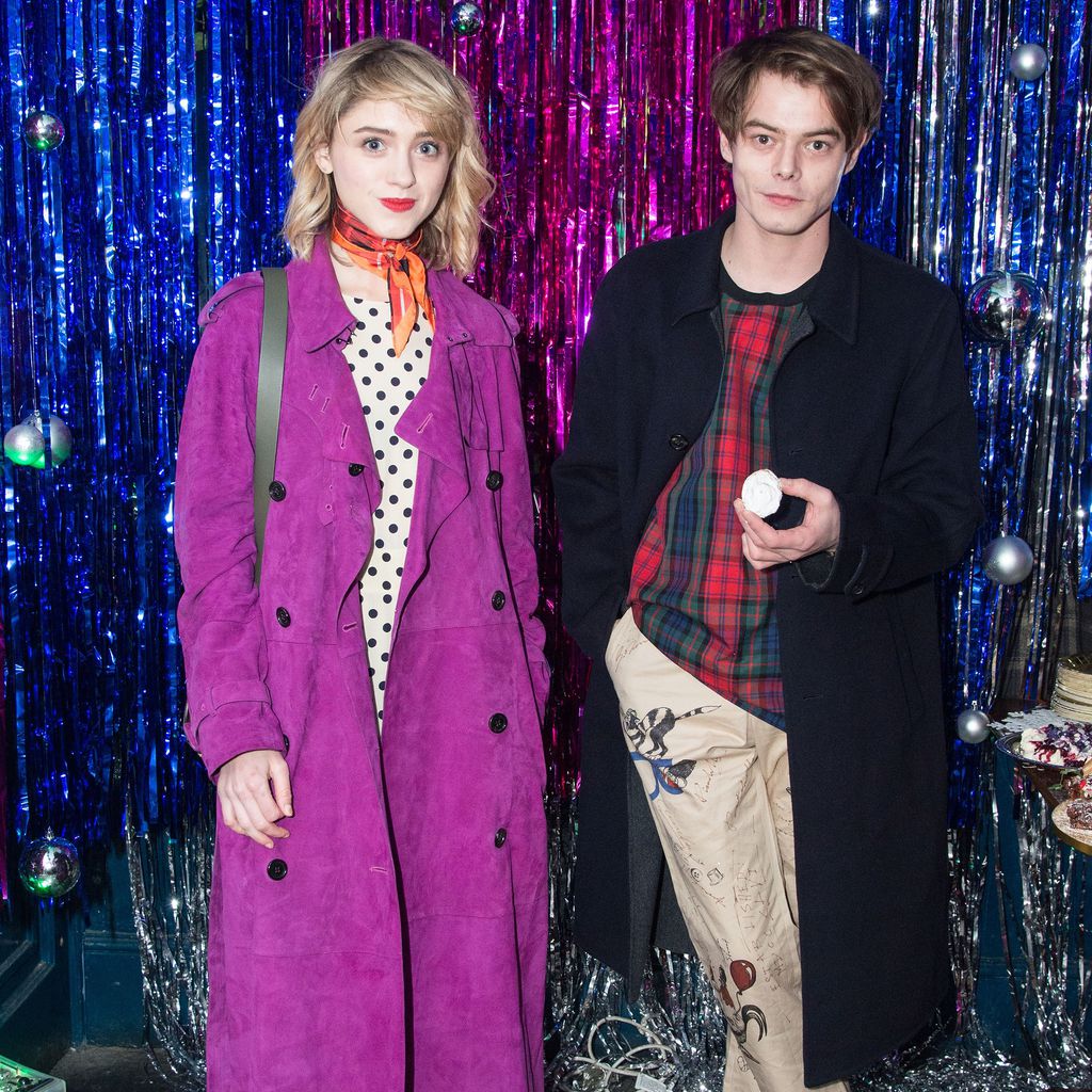 Natalia Dyer und Charlie Heaton