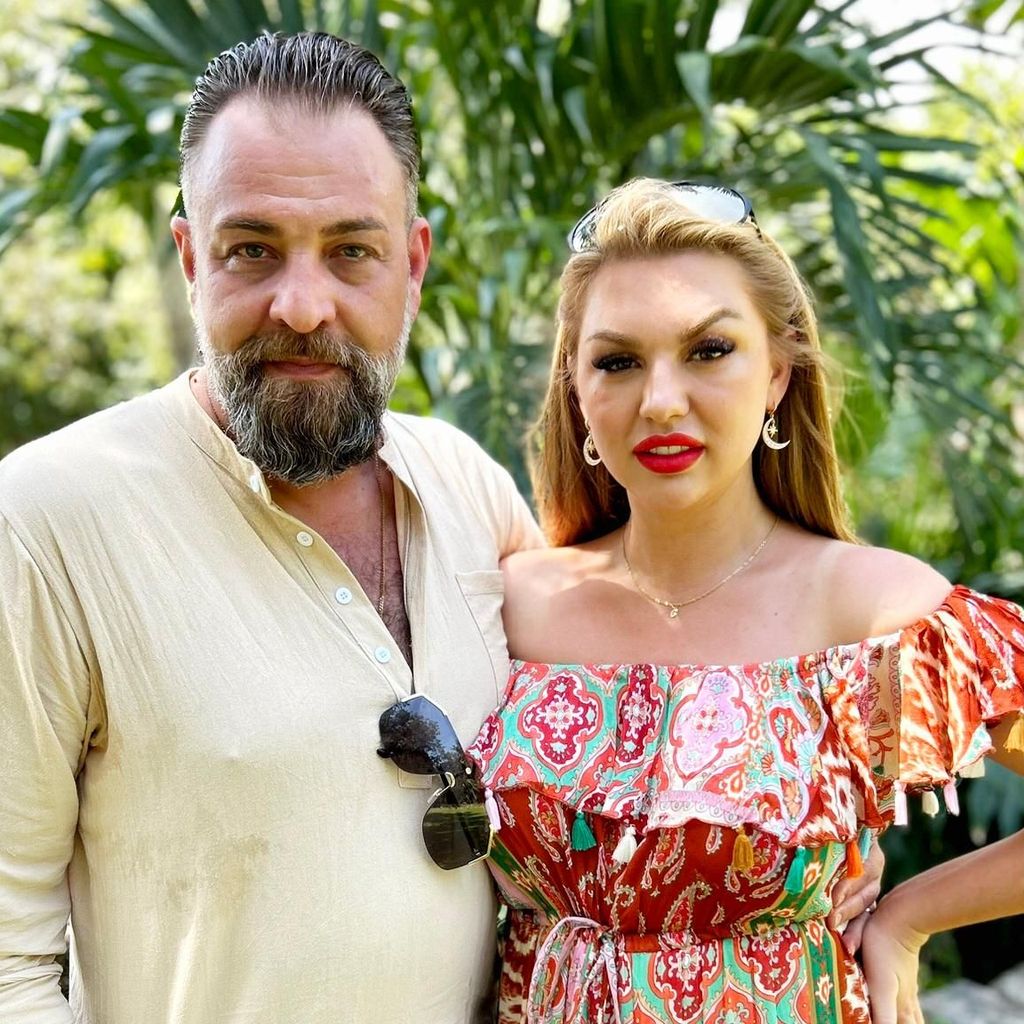 Natalia Osada und ihr Partner Jiorgos, "Stranger Sins"-Teilnehmer