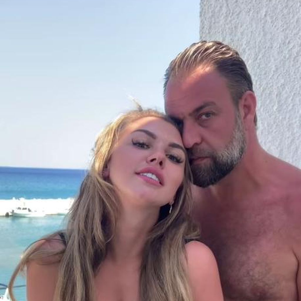 Natalia Osada und ihr Partner Jiorgos Triadis, Januar 2025