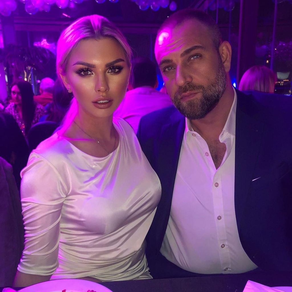Natalia Osada und ihr Ehemann Jiorgos Triadis, Oktober 2022