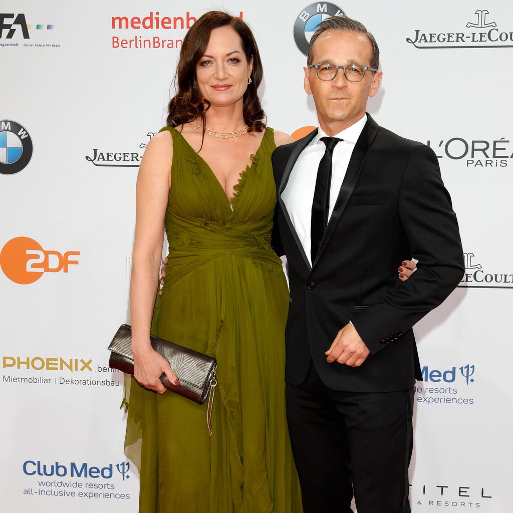 Natalia Wörner und Heiko Maas im April 2017