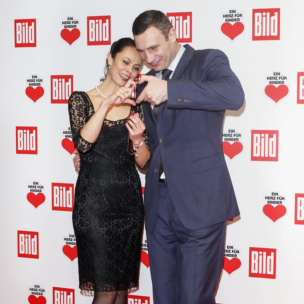 Natalia Yegorova und Vitali Klitschko, 2014