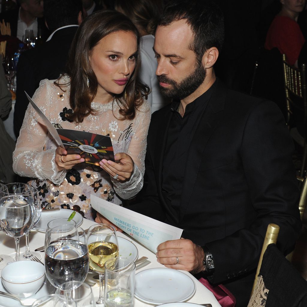 Natalie Portman und Benjamin Millepied bei einer Preisverleihung in New York