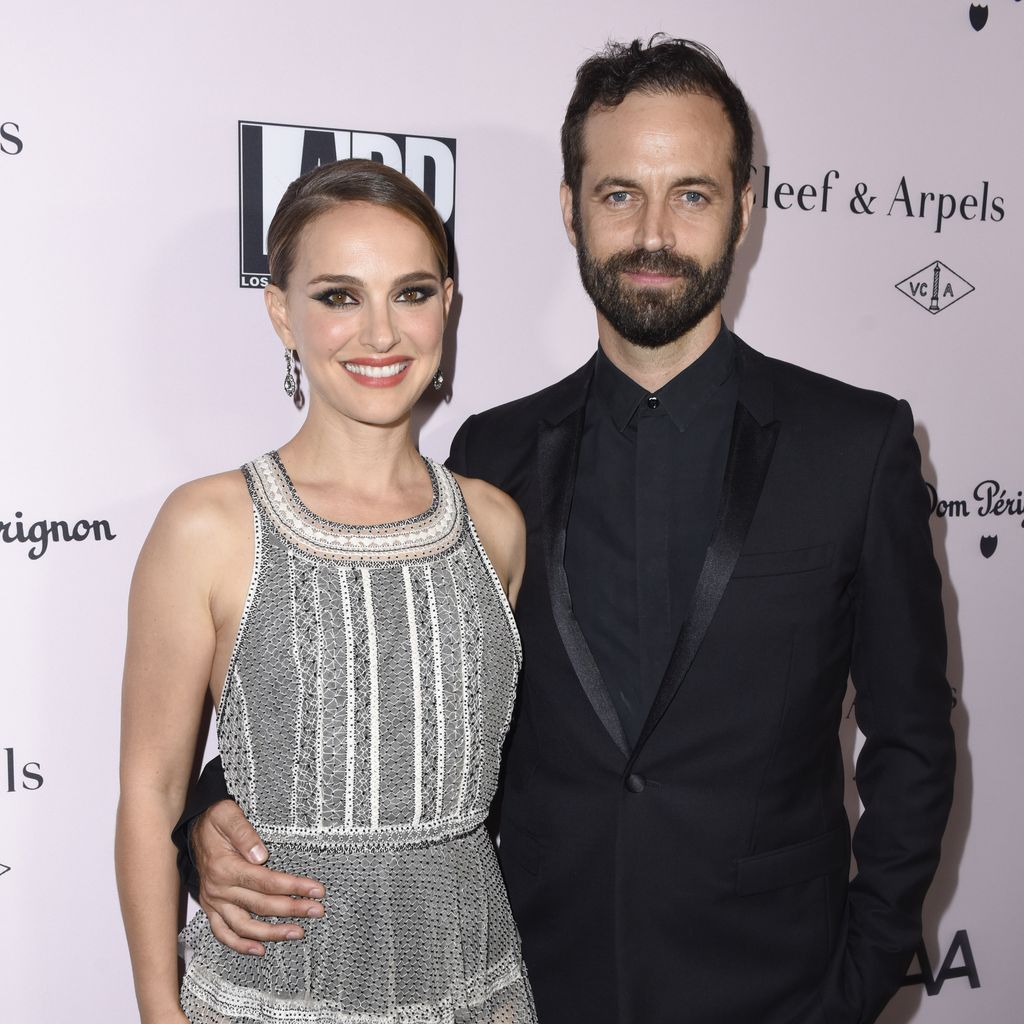 Natalie Portman und Benjamin Millepied, Oktober 2019