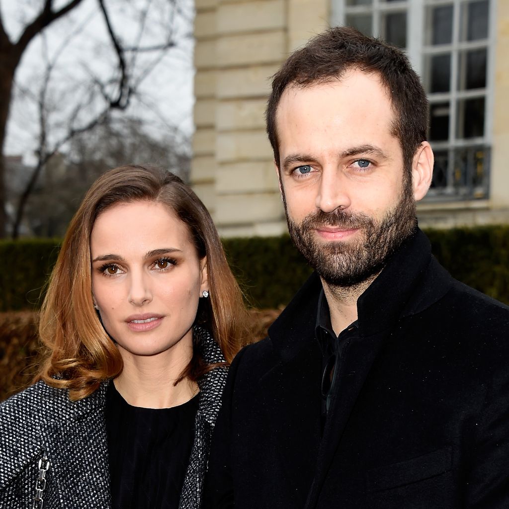 Natalie Portman und Benjamin Millipied, Januar 2015