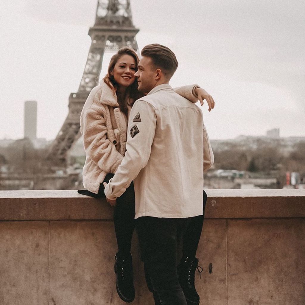 Natalie Stommel mit ihrem Freund Sascha