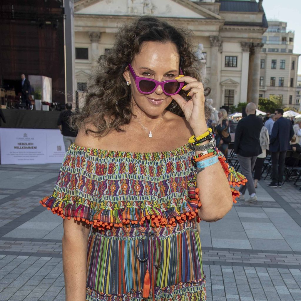 Natascha Ochsenknecht am Gendarmenmarkt in Berlin, Juli 2026