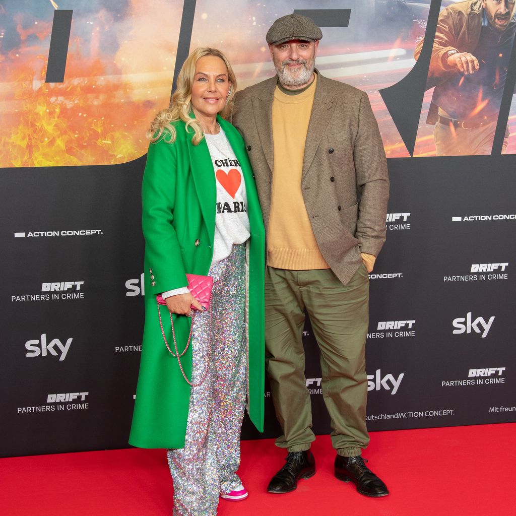 Natascha Ochsenknecht mit ihrem Bruder Ingo Robin Wierichs, Februar 2023