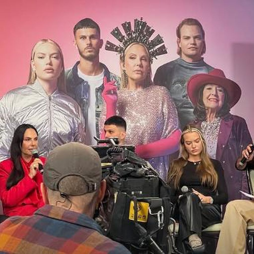 Natascha und Cheyenne Ochsenknecht bei der Pressekonferenz zu "Diese Ochsenknechts" Staffel vier