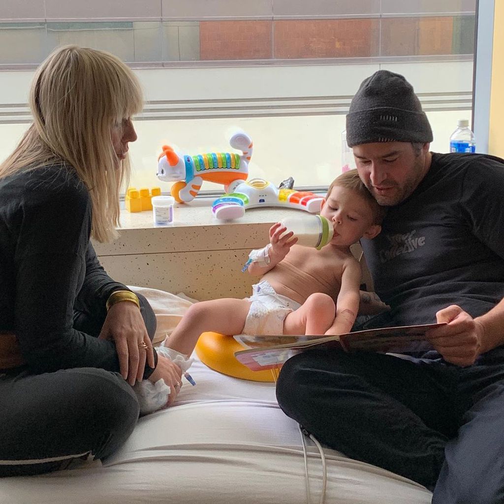 Natasha Bedingfield mit ihrer Familie