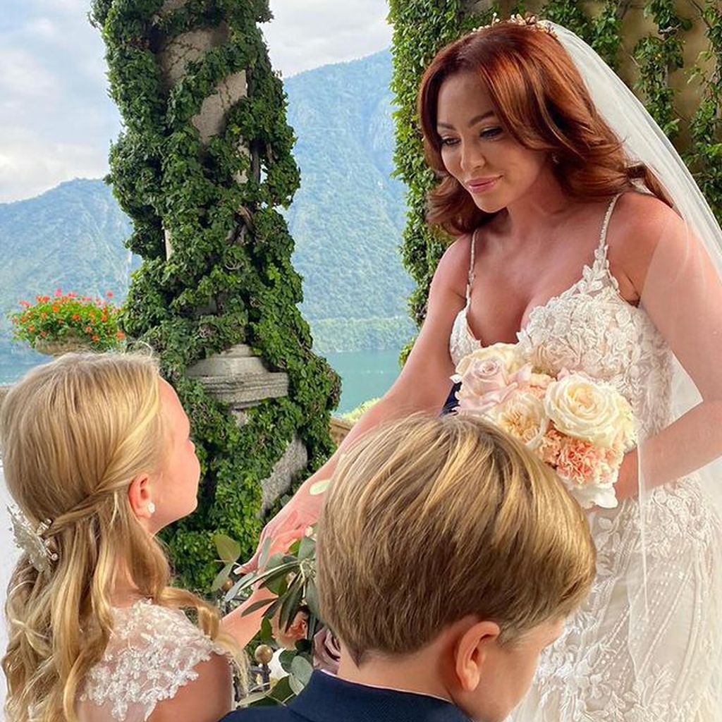 Natasha Hamilton und ihre Tochter Ella im September 2021 in Italien