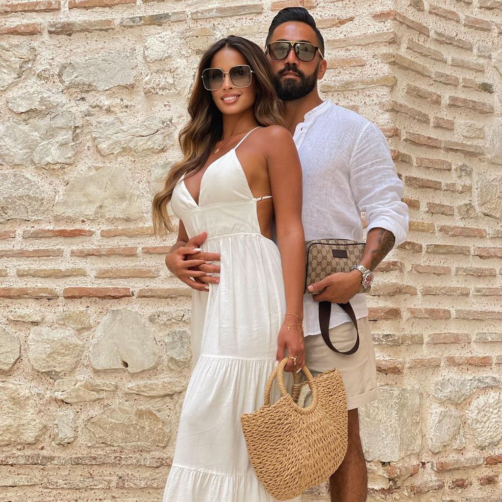 Nathalia Goncalves Miranda mit ihrem Freund