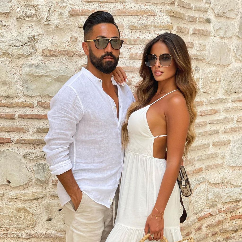 Nathalia Goncalves Miranda mit ihrem Freund