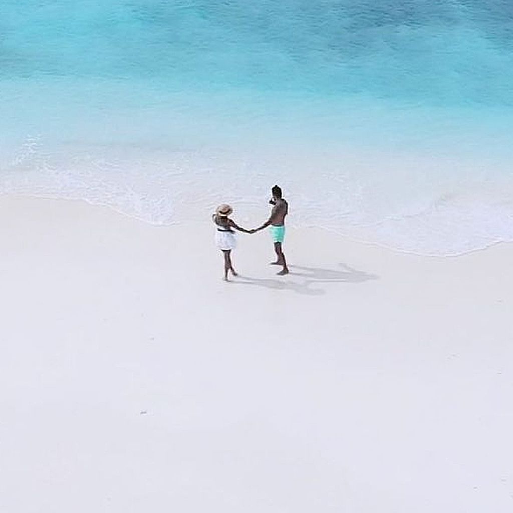 Nathalia Goncalves Miranda mit ihrem Freund