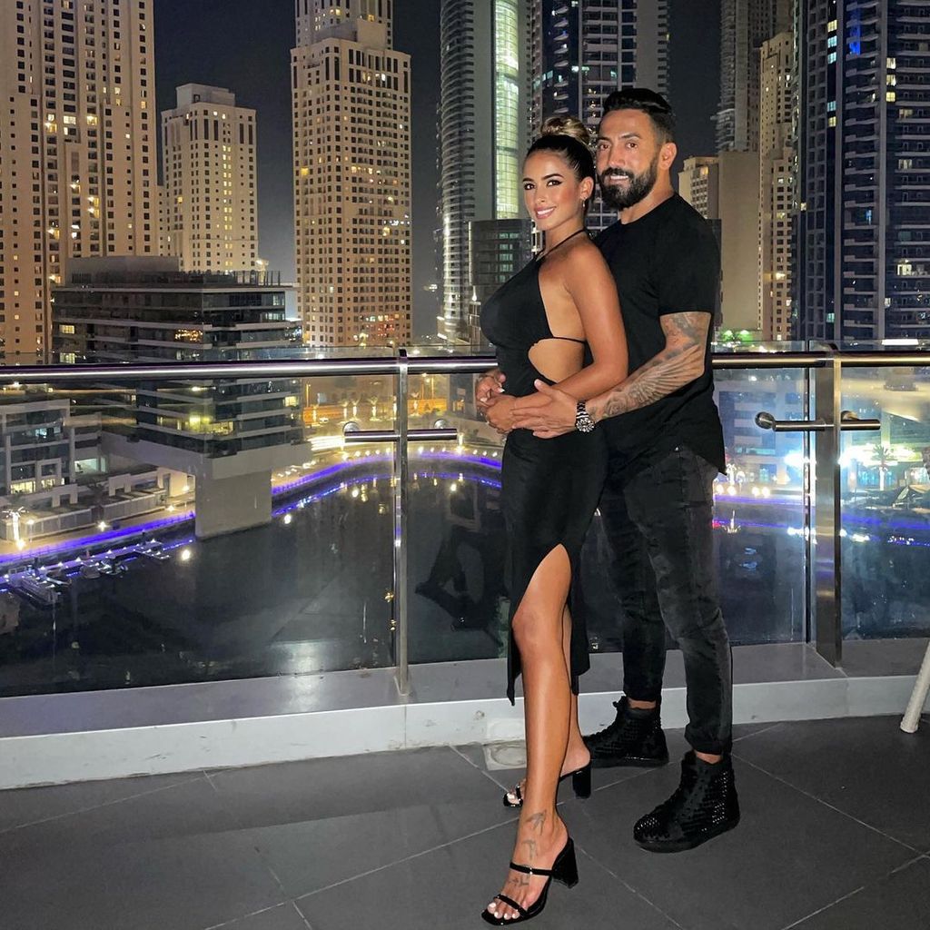 Nathalia Goncalves Miranda mit ihrem Partner