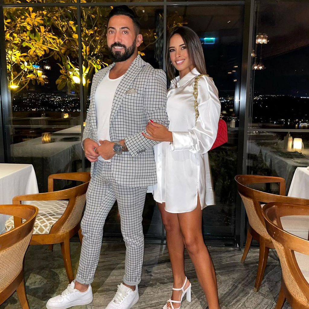 Nathalia Goncalves Miranda mit ihrem Partner